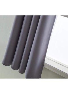 Grey Kitchen Blackout Short Curtain Panels for Bedroom, Thermal Insulated Grommet Top Blackout Draperies 2PCS-29*18（74*46）cm - pzsku/Z4434DDCA159404011156Z/45/_/1740555899/c508e1f0-ec14-4c36-ba41-59a27ae133f8