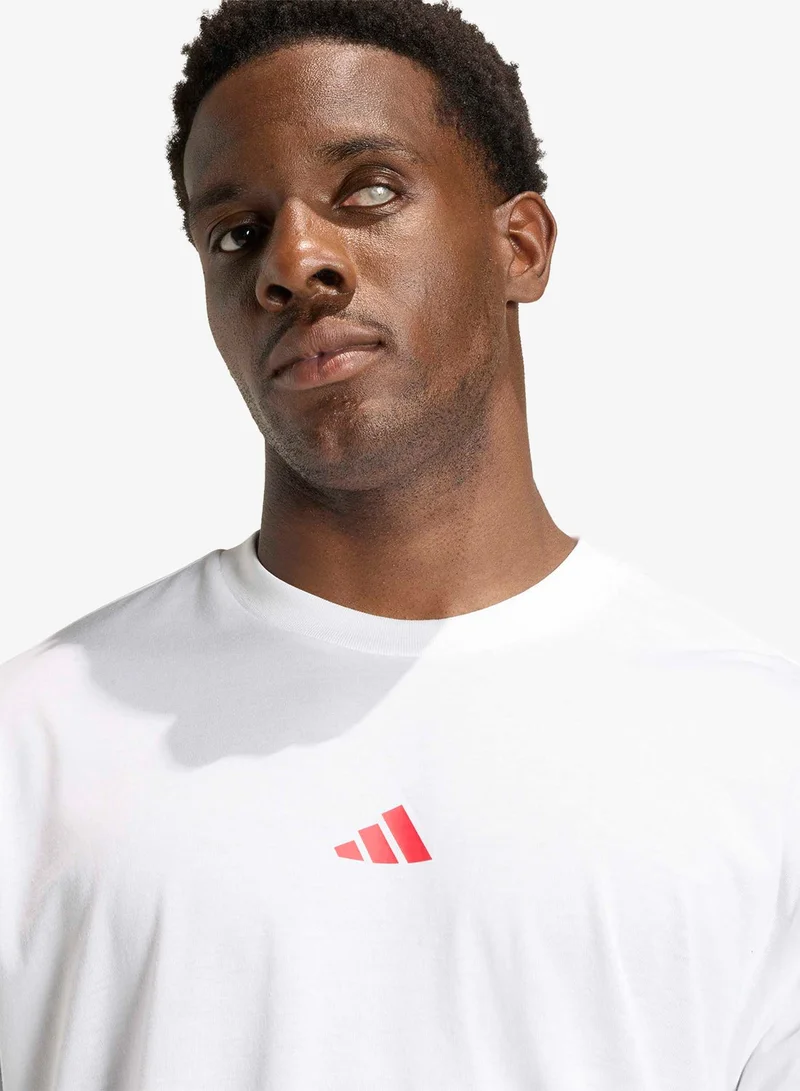 Adidas  Run Hard Graphic Sweatshirt for Men | Best Price UAE