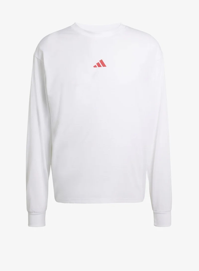 Adidas  Run Hard Graphic Sweatshirt for Men | Best Price UAE