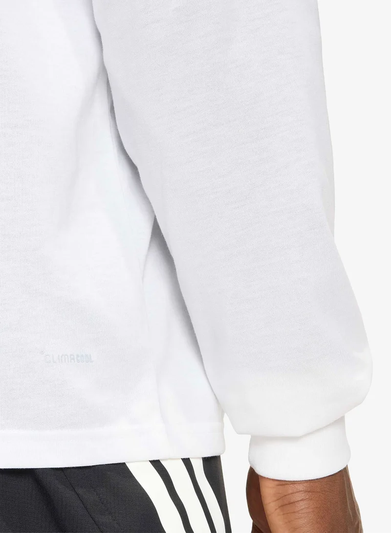 Adidas  Run Hard Graphic Sweatshirt for Men | Best Price UAE