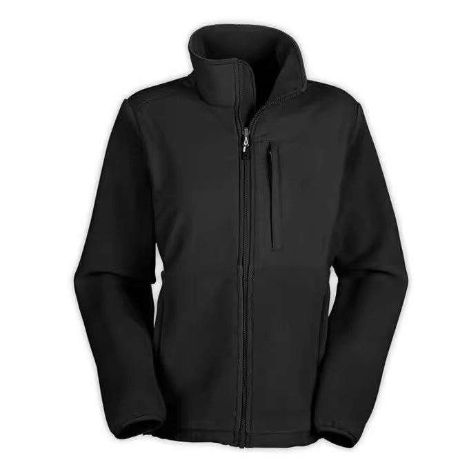 Women'S Clothing Outdoor Casual Loose Coat Warm Windproof Women'S Large Size Jacket Fleece Fleece Collar - Image 1