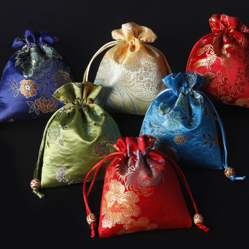 Osmanthus Sachet Sachet Pendant Antique Chinese Brocade High-Grade Sachet Empty Bag Bag Bag 11*14 - Image 3