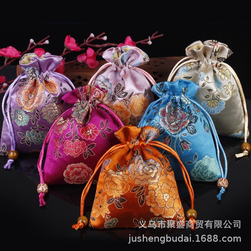 Osmanthus Sachet Sachet Pendant Antique Chinese Brocade High-Grade Sachet Empty Bag Bag Bag 11*14 - Image 2