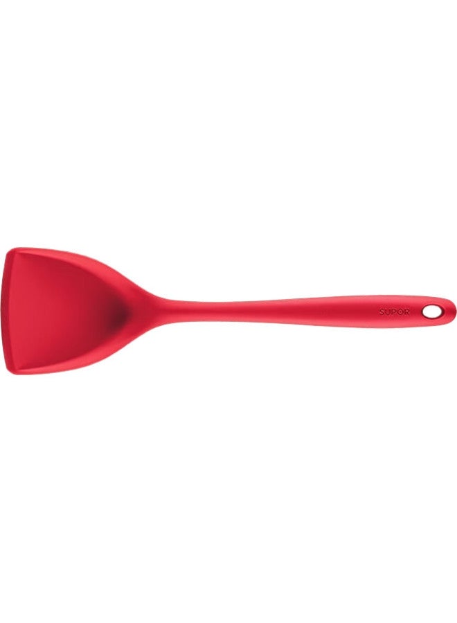 SUPOR Silicone Spatula, Food-Grade, Heat-Resistant, Non-Stick, Suitable For Wok And Frying Pan, Cooking Utensil, Kt01Ah10 - Image 1