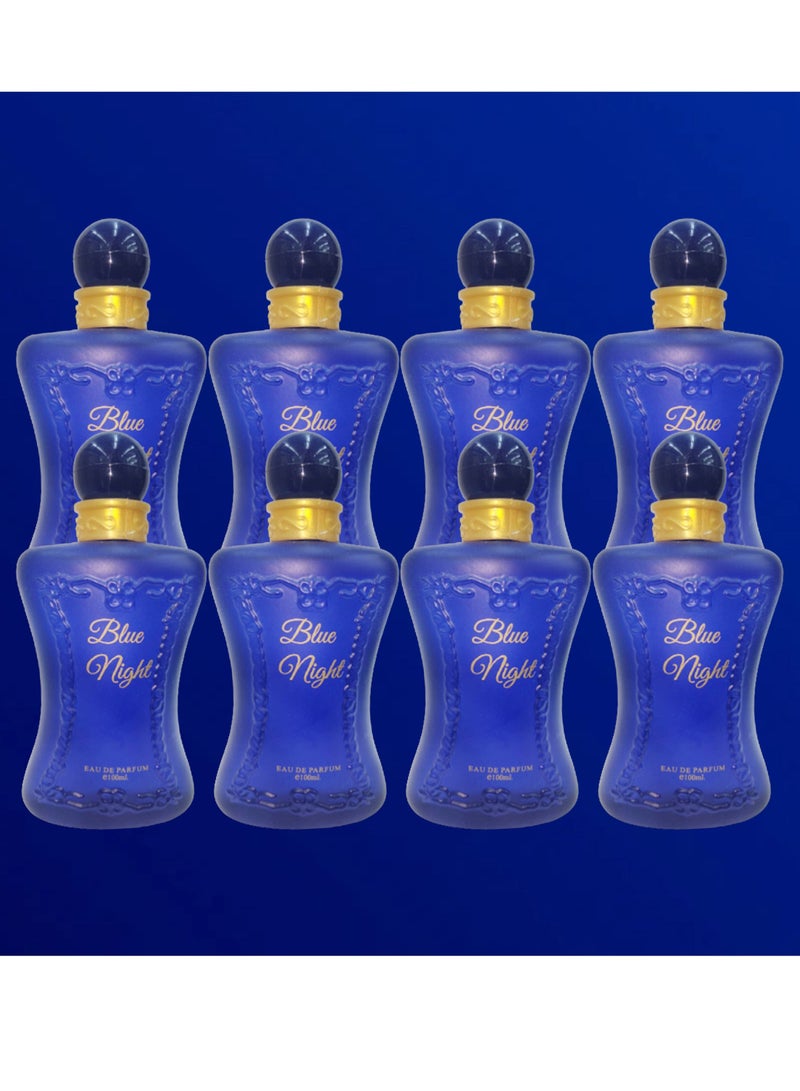 نايت 8 قطع عطر بلو نايت 100 مل EDP - Image 1