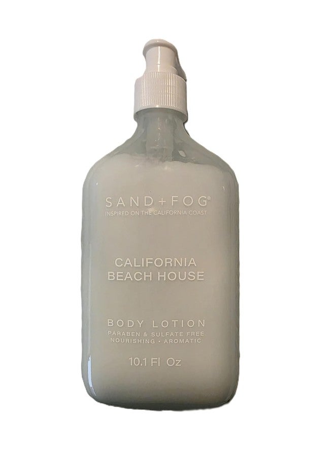 Sand + Fog California Beach House Body Lotion, Paraben & Sulfate Free, 10.1 Fl Oz - Image 1