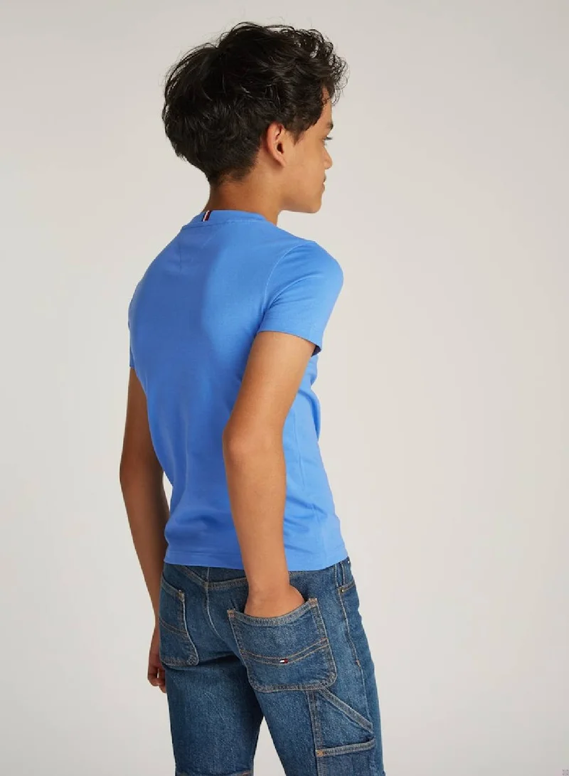 Tommy Hilfiger Blue Spell Regular Fit Short Sleeve T-Shirt  | Best Price UAE