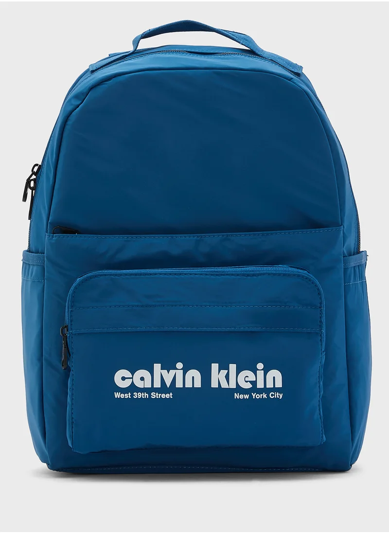 Calvin Klein Jeans Graphic Top Handle Backpack