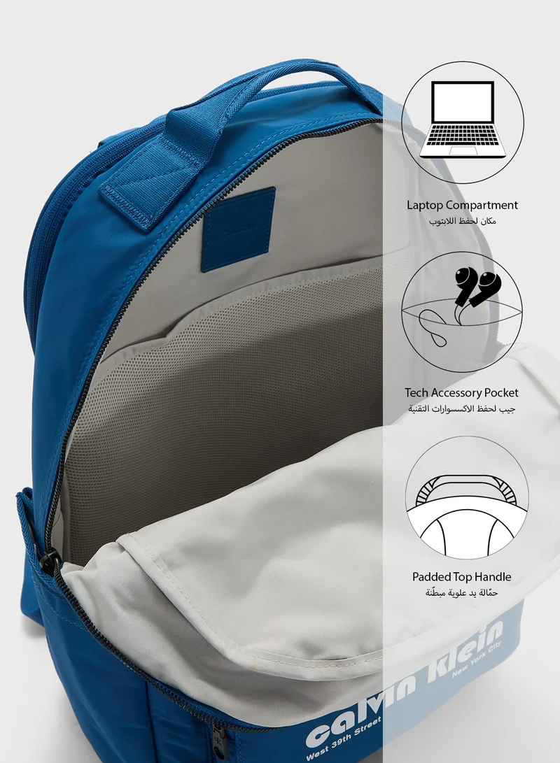 Calvin Klein Jeans Graphic Top Handle Backpack