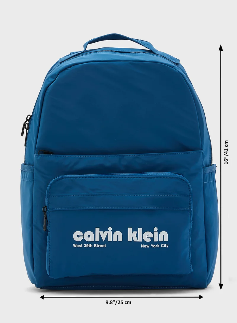 Calvin Klein Jeans Graphic Top Handle Backpack