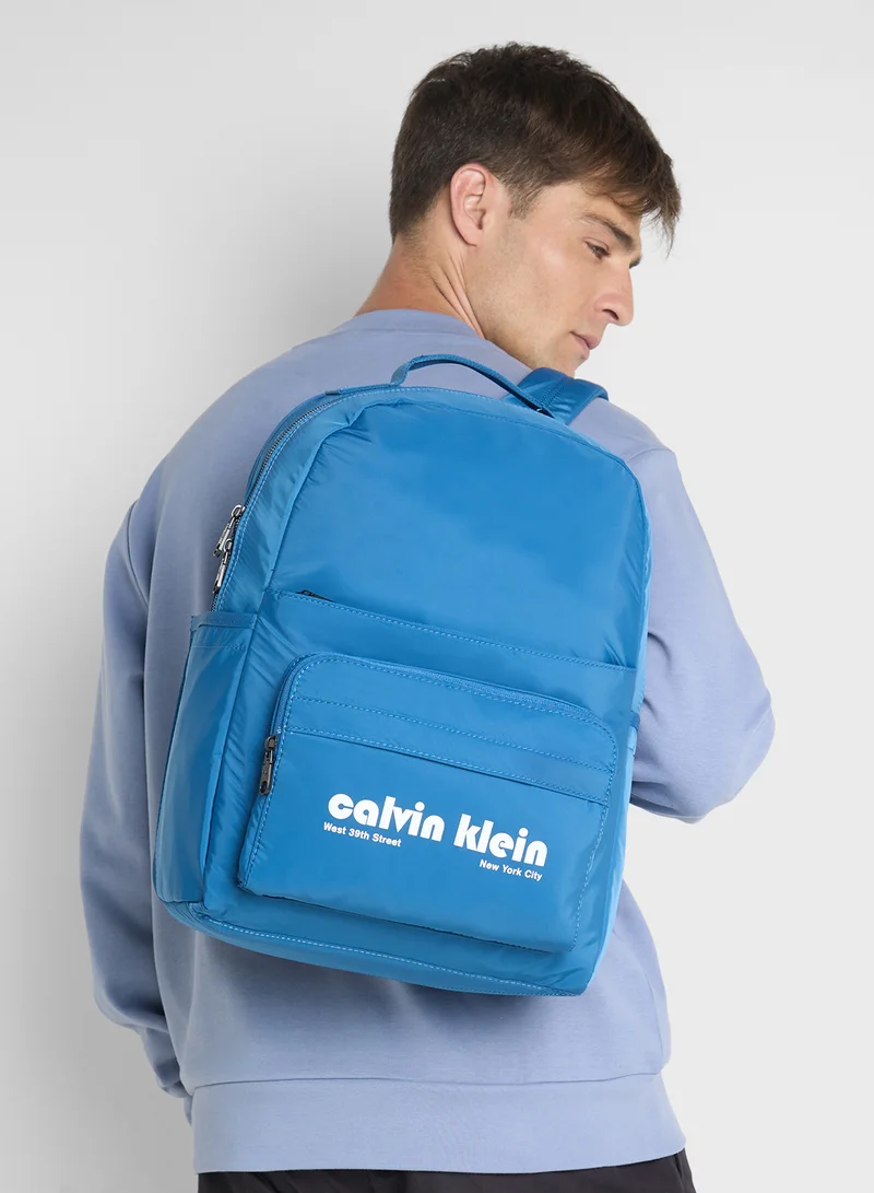 Calvin Klein Jeans Graphic Top Handle Backpack