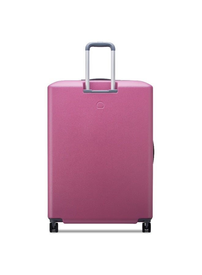 DELSEY United Colors of Benetton Hardside 4-Double Wheel Luggage Trolley Suitcase 82cm Rose - Image 4