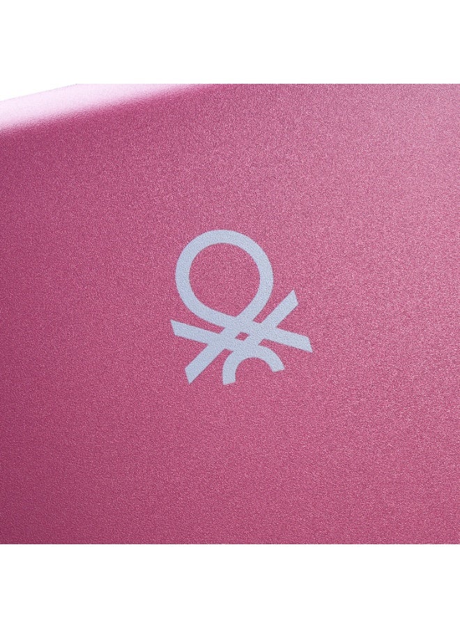 DELSEY United Colors of Benetton Hardside 4-Double Wheel Luggage Trolley Suitcase 82cm Rose - Image 5