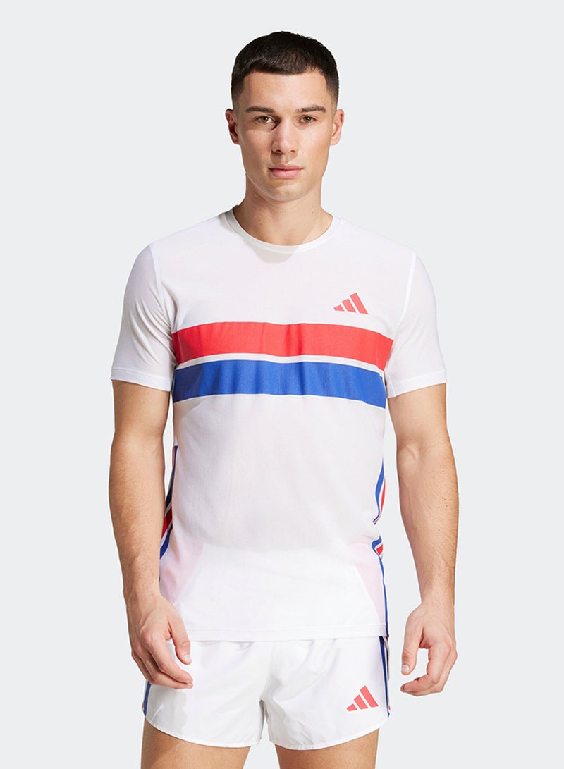 Adidas Adizero Retro Running T-Shirt  - Image 1