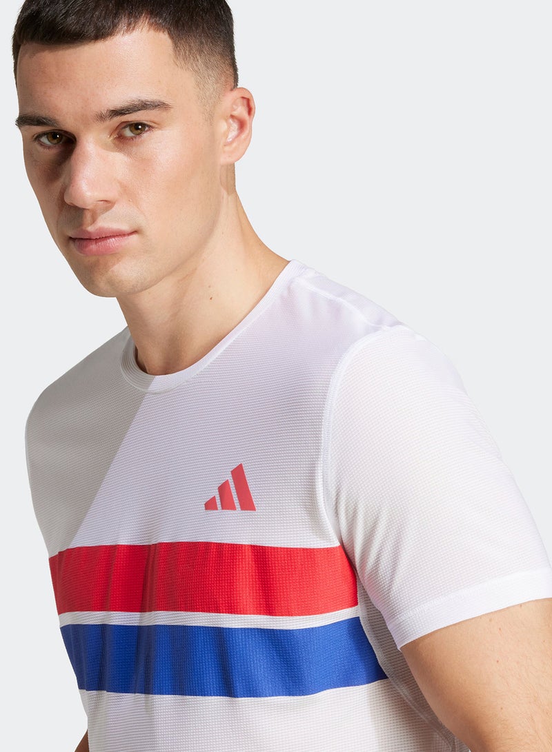 Adidas Adizero Retro Running T-Shirt  - Image 3