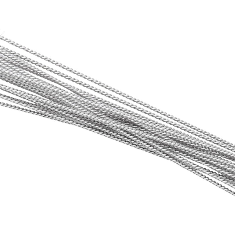 Fdit 20pcs Stainless Steel Baby Milk Feeding Bottle Brush Long Handle Firm Water Cup Straws Bottle Cleaner,360 Degree Rotating - Image 5