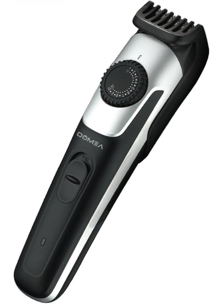 DOMEA Rechargeable Cordless Trimmer for Men (GT131) | Stainless Steel Blades, 20 Length Settings, Precision Hair & Beard Styling - Image 1