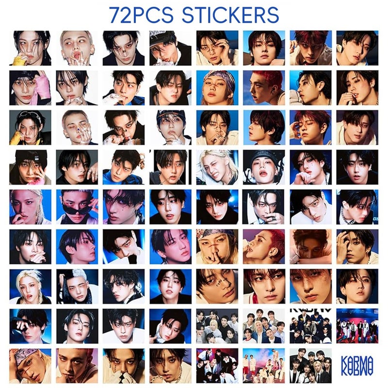 Fancyku ® 127Pcs Stray Kids Star Cards Collectible Photocards, Fashion HD K-Pop Idol Photo Portraits Cards Set, Gift for Fans & Collectors - Image 3