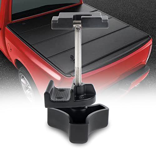 Donpida Tonneau Cover Clamp Rigid Tri-fold Four-fold Carriage Cover Fasteners for Pickup Truck Bed Cover T-Bolts Front Clamps Rear Clamps Accessories Replacement Tonneau Cover Parts Universal - Image 2
