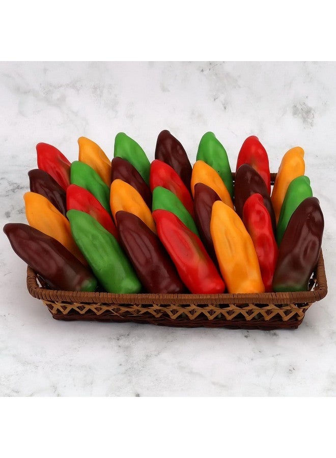 Gresorth 10pcs Artificial Lifelike Chili Fake Pepper Vegetable Decoration Home Kitchen Food Toy Photography Props - Image 5