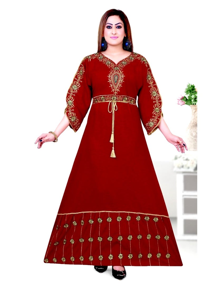 Zainah Jalabiya Good and Perfectly Styled Women's Casual Dress  - Image 1