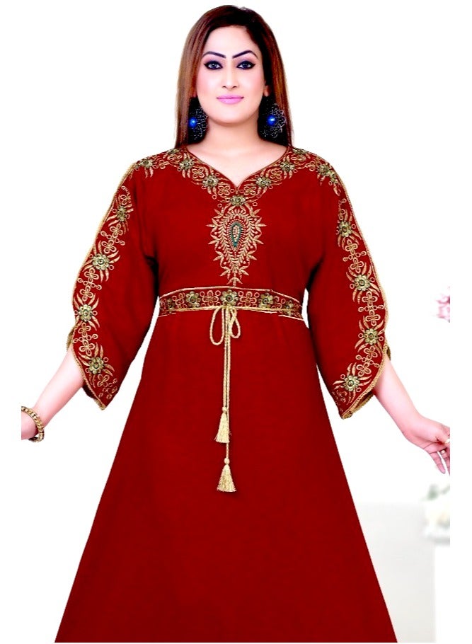Zainah Jalabiya Good and Perfectly Styled Women's Casual Dress  - Image 3