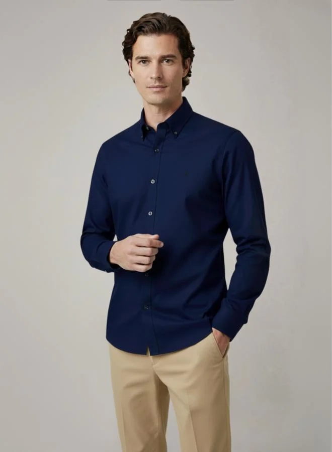 Just Nature Oxford Slim Fit shirt