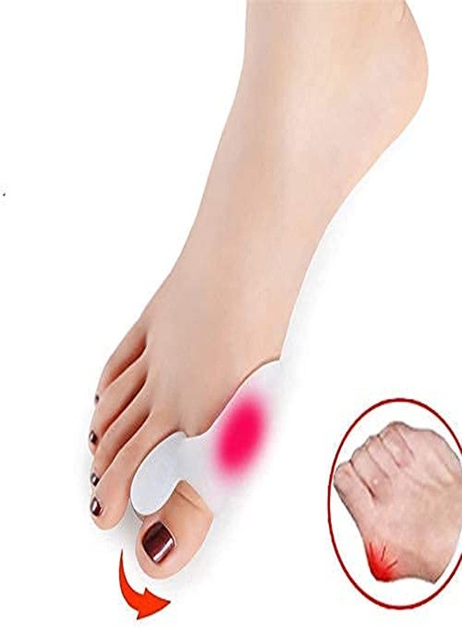 BANCROFT Gel Bunion Guard Two Finger Toe Separator Hallux Valgus - Cracked Toes Pressure Corrector Straighten toe structure - Image 3