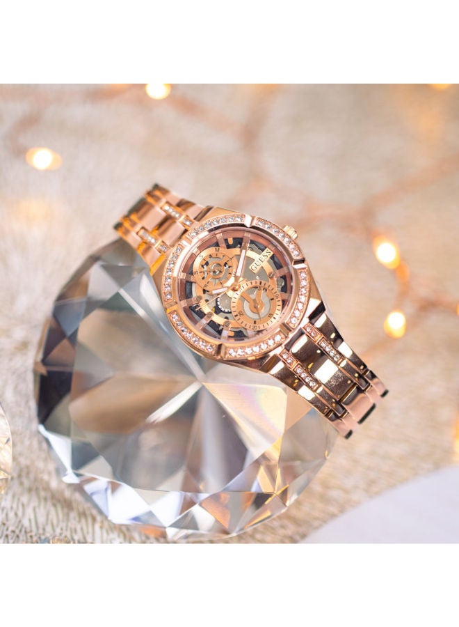 GUESS Stainless Steel Chronograph Wrist Watch GW0604L3 - Image 4