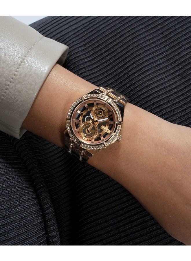 GUESS Stainless Steel Chronograph Wrist Watch GW0604L3 - Image 2