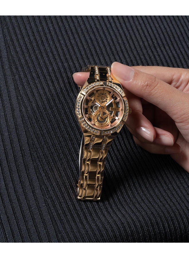 GUESS Stainless Steel Chronograph Wrist Watch GW0604L3 - Image 3