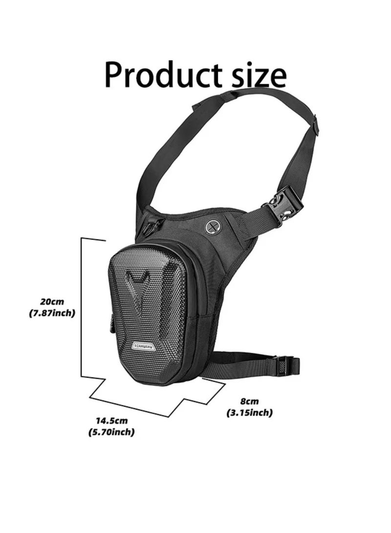 Motorcycle Waist Pack Drop Leg Bags Men Women Bike Riding Cycling Tactical Thigh Pouch Phone Storage Hip Bag Motorcycle Accessories Kit Available Waterproof Waist bag Mountaineering Waist Bag - Image 2