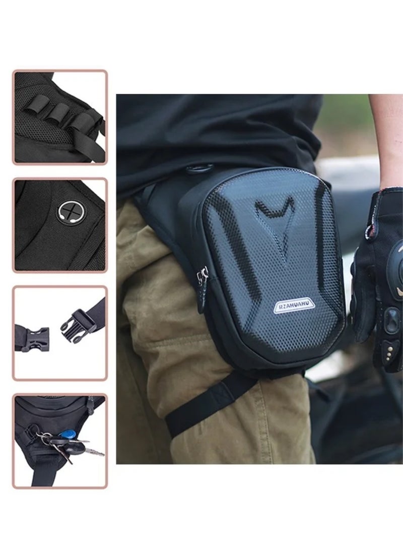Motorcycle Waist Pack Drop Leg Bags Men Women Bike Riding Cycling Tactical Thigh Pouch Phone Storage Hip Bag Motorcycle Accessories Kit Available Waterproof Waist bag Mountaineering Waist Bag - Image 3