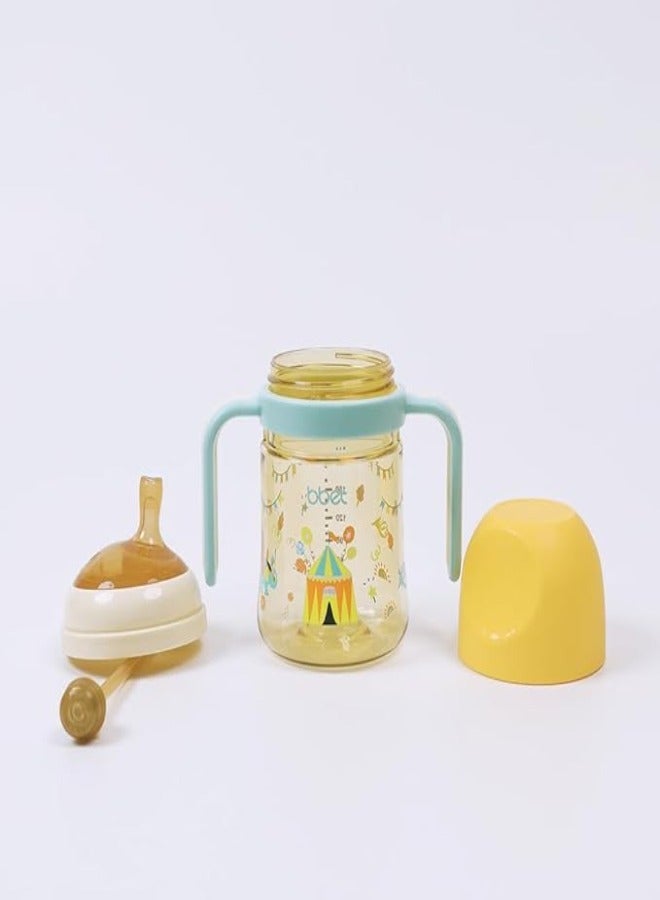 Wide-Neck Baby Feeding Bottle, 210ml, BPA-Free, Soft Silicone Teat, Easy Clean, for Newborns  Infants - Image 4