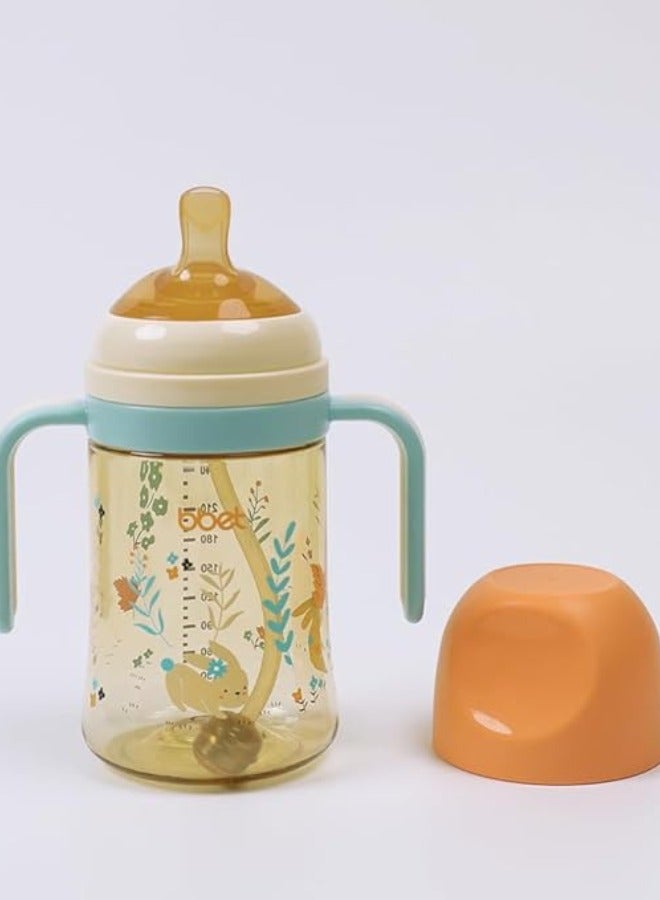 Wide-Neck Baby Feeding Bottle, 210ml, BPA-Free, Soft Silicone Teat, Easy Clean, for Newborns  Infants - Image 2