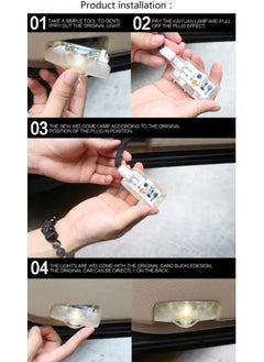 RAYMOS Nissan Patrol Y62 Door Logo Light New Nissan Emblem Bright Glass Lens Nissan Welcome Projector Light Super Bright  - Image 5