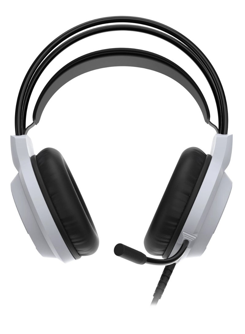 Dobe TP5-3592 Black&White 3.5MM Headphones - Compatible with P5/P4/PC/XBOX Series Controller/Switch Console (Black and White) - Image 2