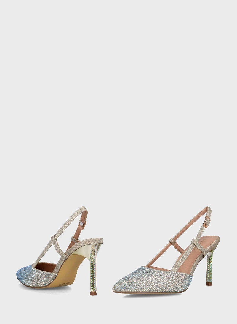 Closed Toe Heel Pumps