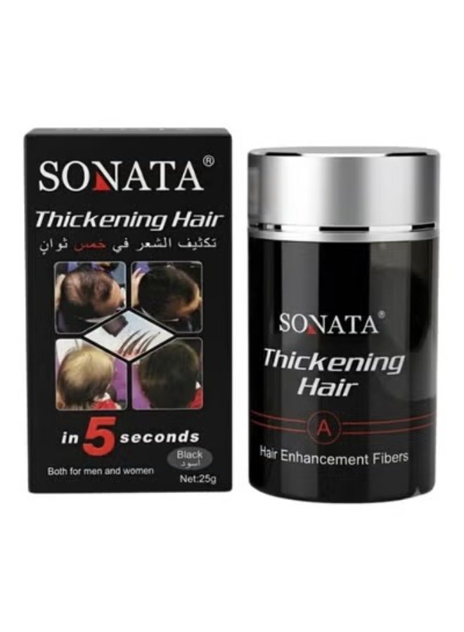 Sonata Hair Filling and Building Powder  Black  25g - Image 1