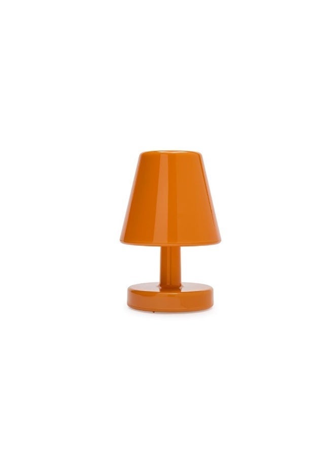 Fatboy Edison the Ambiance Rechargeable Table Lamp, Wireless, Indoor Decorative Lamp with 3 Light Settings, Stepless Dimmable Mood Light, Portable Desk & Bedside Lamp, 16.5 x 25.3 cm – Sunny Orange - Image 3