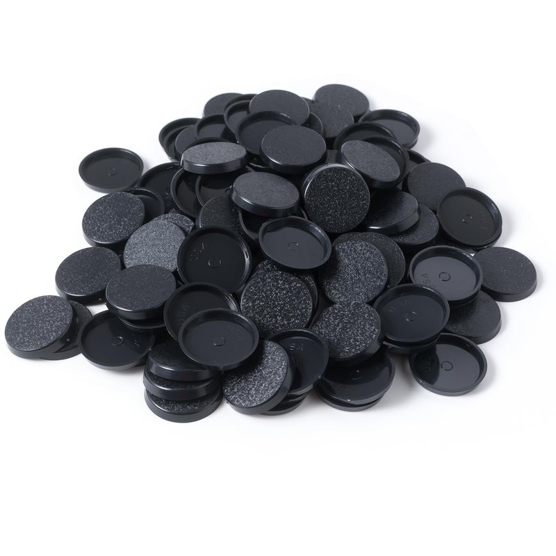 EasyPegs 285mm Textured Plastic Round Bases Wargames Table Top Games 120 Count - Image 3