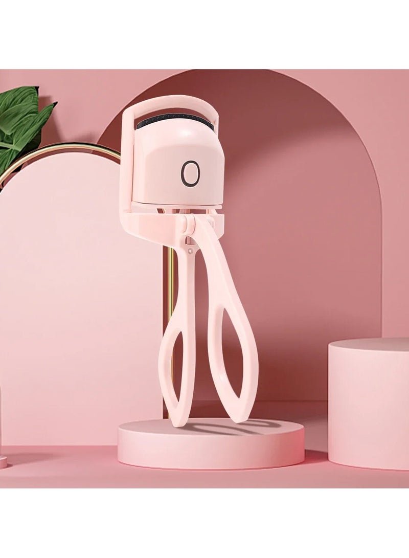 DubaiGallery Heated Eyelash Curlers Upgrade,Wiasihsy Rechargeable Electric Eyelash Curler,Handheld Eyelash Heated Curler,2 Heating Modes,Quick Natural Curling Eye Lashes for Long Lasting - Image 1