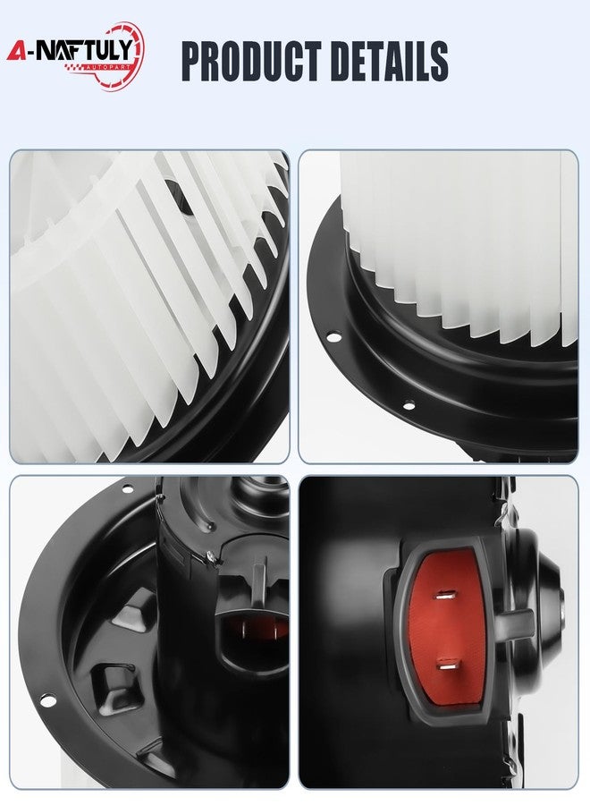 A-NAFTULY محرك مروحة تكييف الهواء A-NAFTULY مع مروحة بديلة لسيارات فورد F250، F350، F450، F550 سوبر ديوتي، وإكسكيرجن موديلات 1999-2007، محرك مروحة سخان نظام التدفئة والتهوية وتكييف الهواء، بديل للرقم 700099، 2C3Z19834AA - Image 3