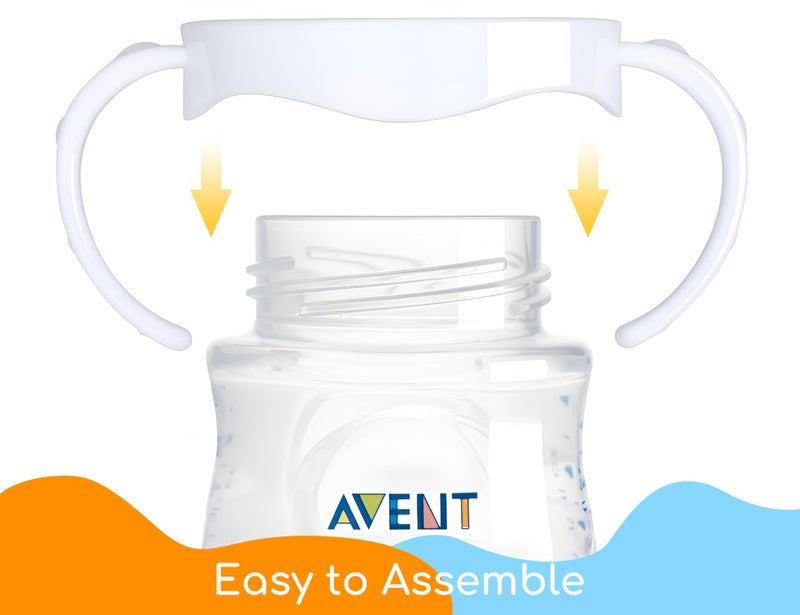 CHUBBIEE Baby Bottle Handles for Philips Avent Natural Baby Bottles, Compatible Avent Bottle Holder for Baby, 2 Count - Image 5