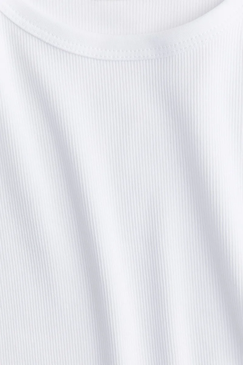 H&M Ribbed T-shirt