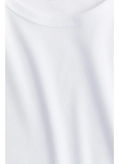 H&M Ribbed T-shirt