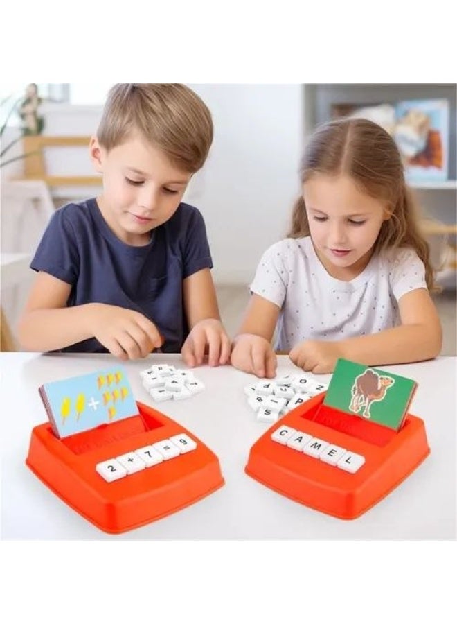 Educational Spelling Game & Math Learning Toy for Kids - Image 3