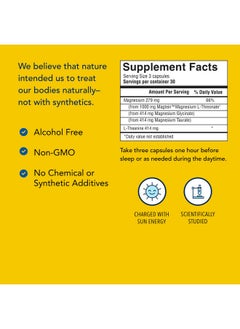 North American Herb & Spice NORTH AMERICAN HERB & SPICE PurelyMin - 90 Vegi Caps - Highly Absorbable Magnesium Complex + L-Theanine - 30 Servings  - Image 3