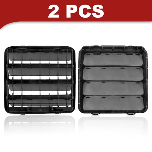 Hsbang 2Pcs Body Side Aperture Exhauster Air Pressure Vents Compatible with Jeep,Dog Ram 1500/2500/3500,Replaced 68323649AB - Image 3