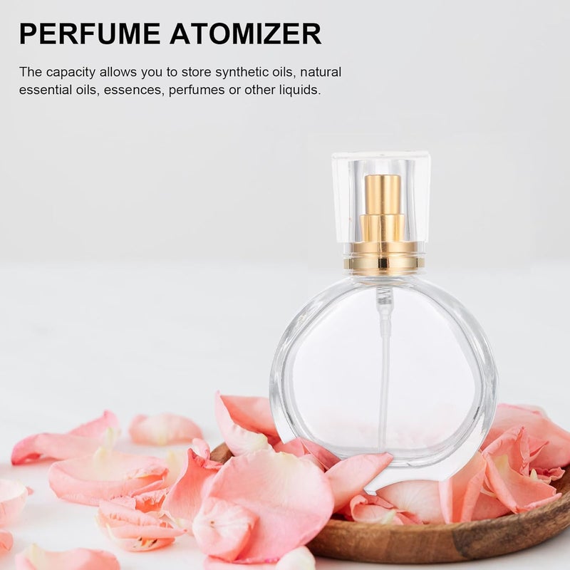 3pcs 25ml Glass Perfume Bottle Set Refillable Spray Bottles Portable Travel Fine Mist Sprayer for Fragrance and Essential Oils - Image 5